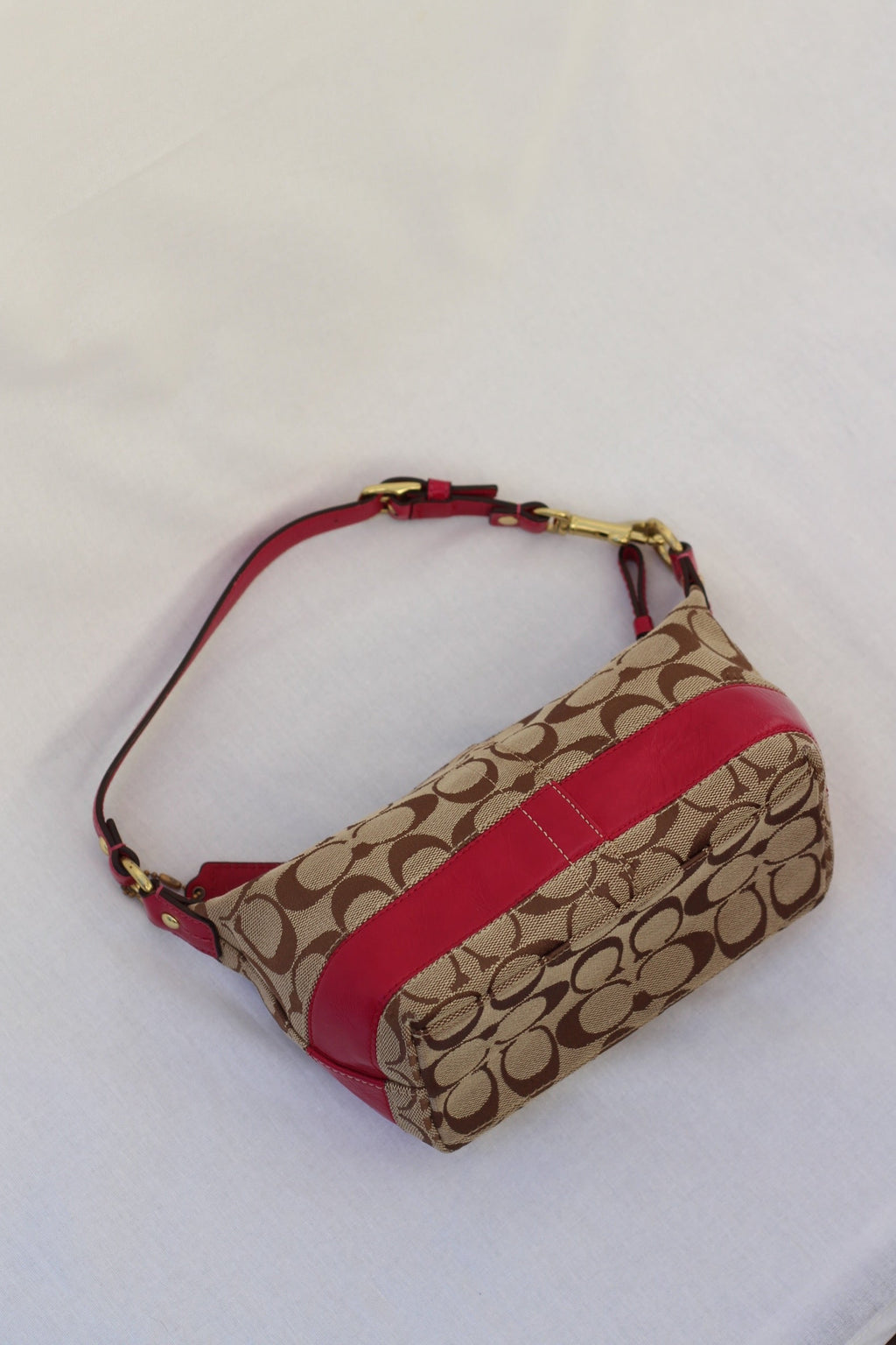 Coach Signature Canvas Mini Bag