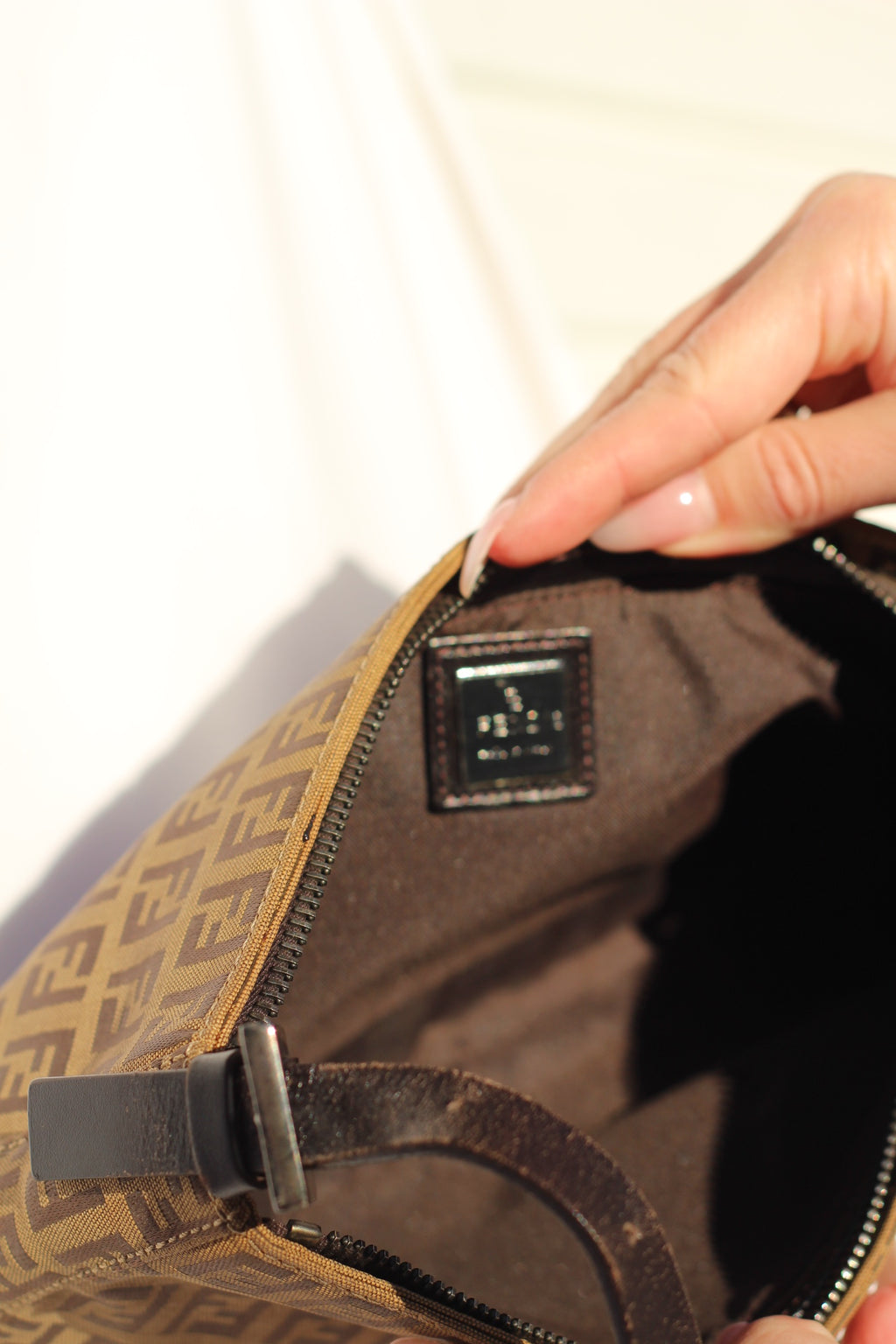 Fendi Zucchino Pochette
